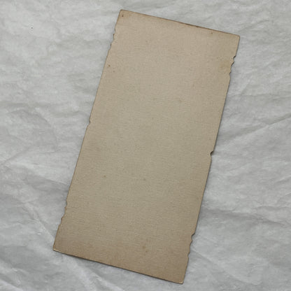 1900s - Antique Religious Prayer Card - Floral Bookmark with Gilded Accents - Devotional Art - Spiritual Keepsake - Ephemera