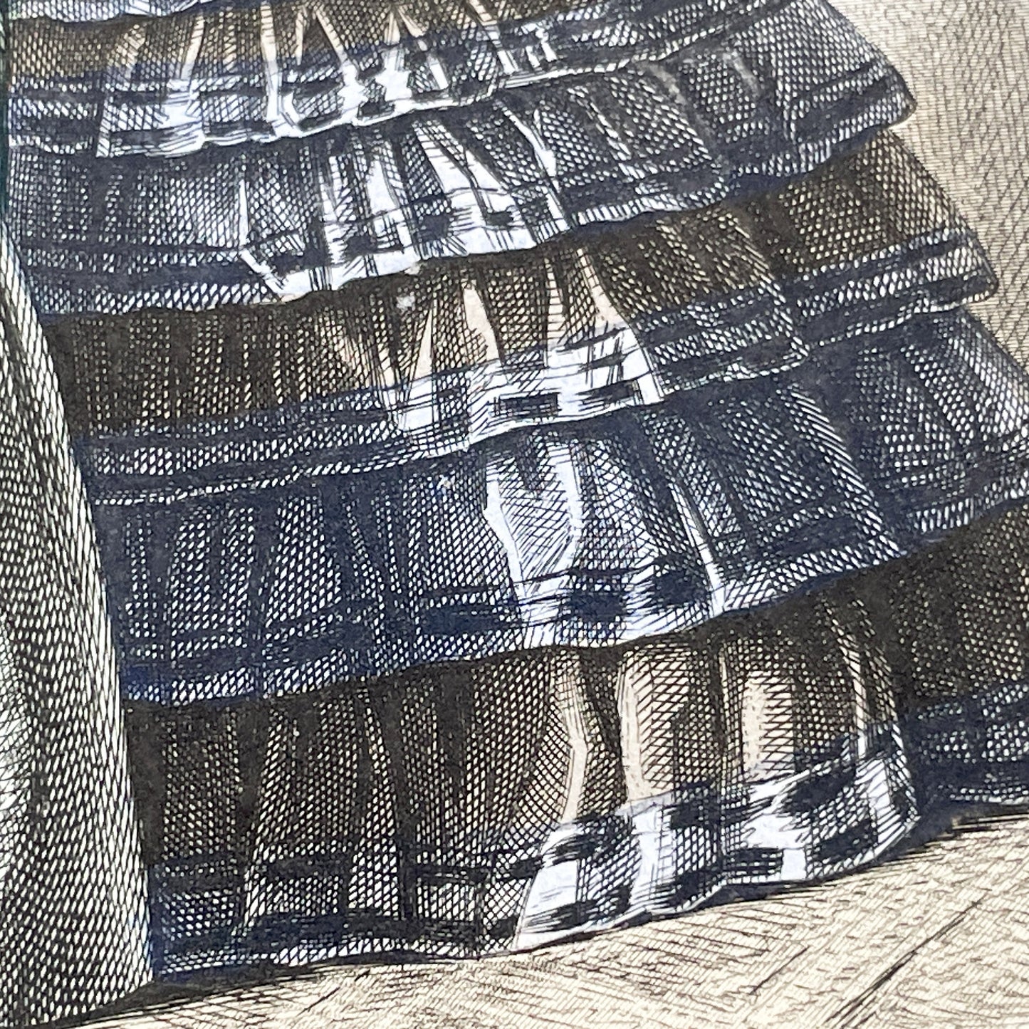 1850s - Exquisite French Fashion Plate from Journal des Demoiselles - Original Victorian Era Engraving - Elegant Ladies - Parisian Style