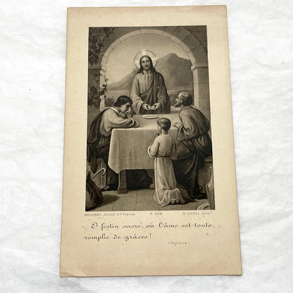 1940s - 6 Vintage French Religious Cards - Catholic Sacraments - Communion & Confirmation Souvenirs - Devotional Art Collectibles