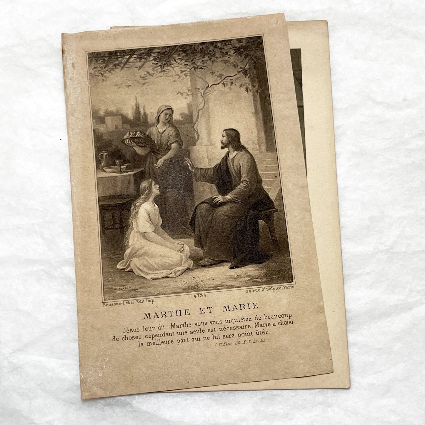 1940s - 6 Vintage French Religious Cards - Catholic Sacraments - Communion & Confirmation Souvenirs - Devotional Art Collectibles