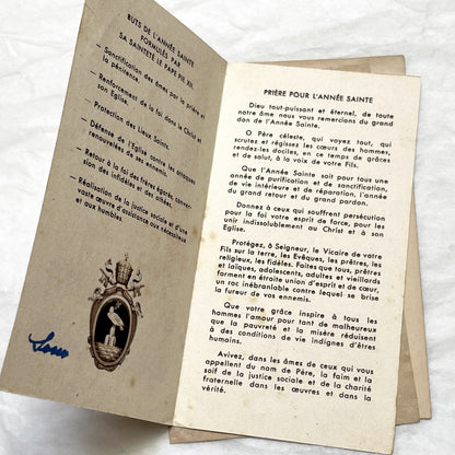 1940s - 6 Vintage French Religious Cards - Catholic Sacraments - Communion & Confirmation Souvenirs - Devotional Art Collectibles