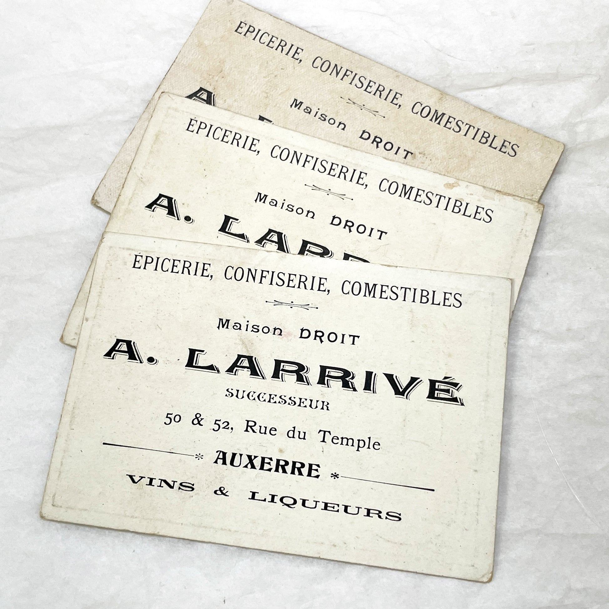 Late 19th - French Advertising Chromos - Moliere, Virgil, Travel Scene - Vintage French Trade Cards - Literary and Historical Illustrations