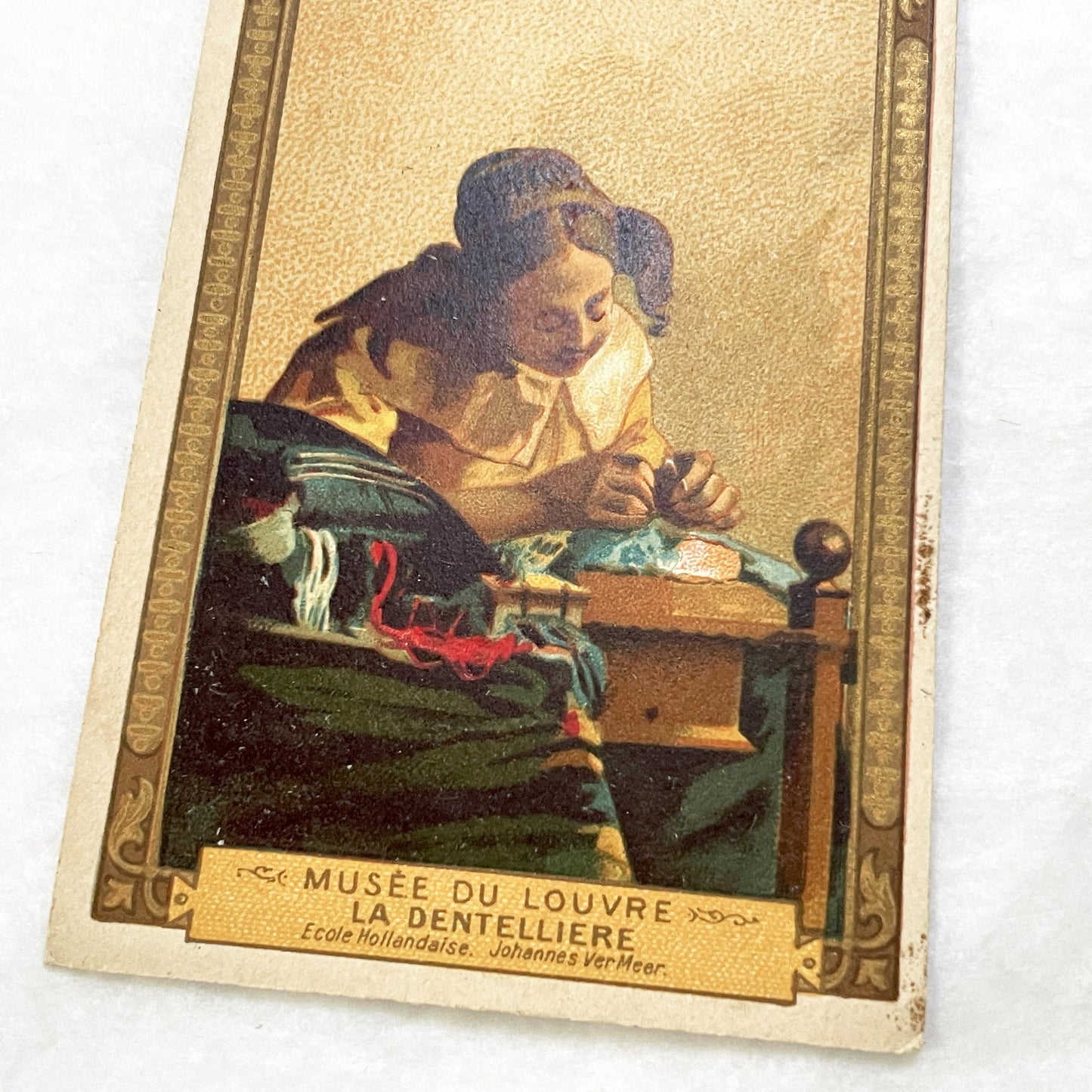 1900s - 3 Advertising Chromos - Vintage Art Prints - French Ephemera - Louvre Masterpieces - Historical Collectibles