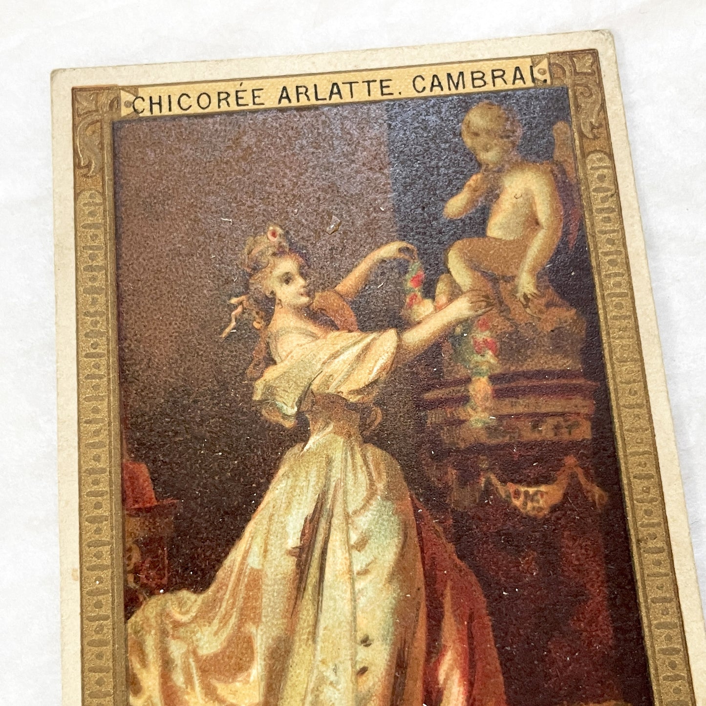 1900s - 3 Advertising Chromos - Vintage Art Prints - French Ephemera - Louvre Masterpieces - Historical Collectibles