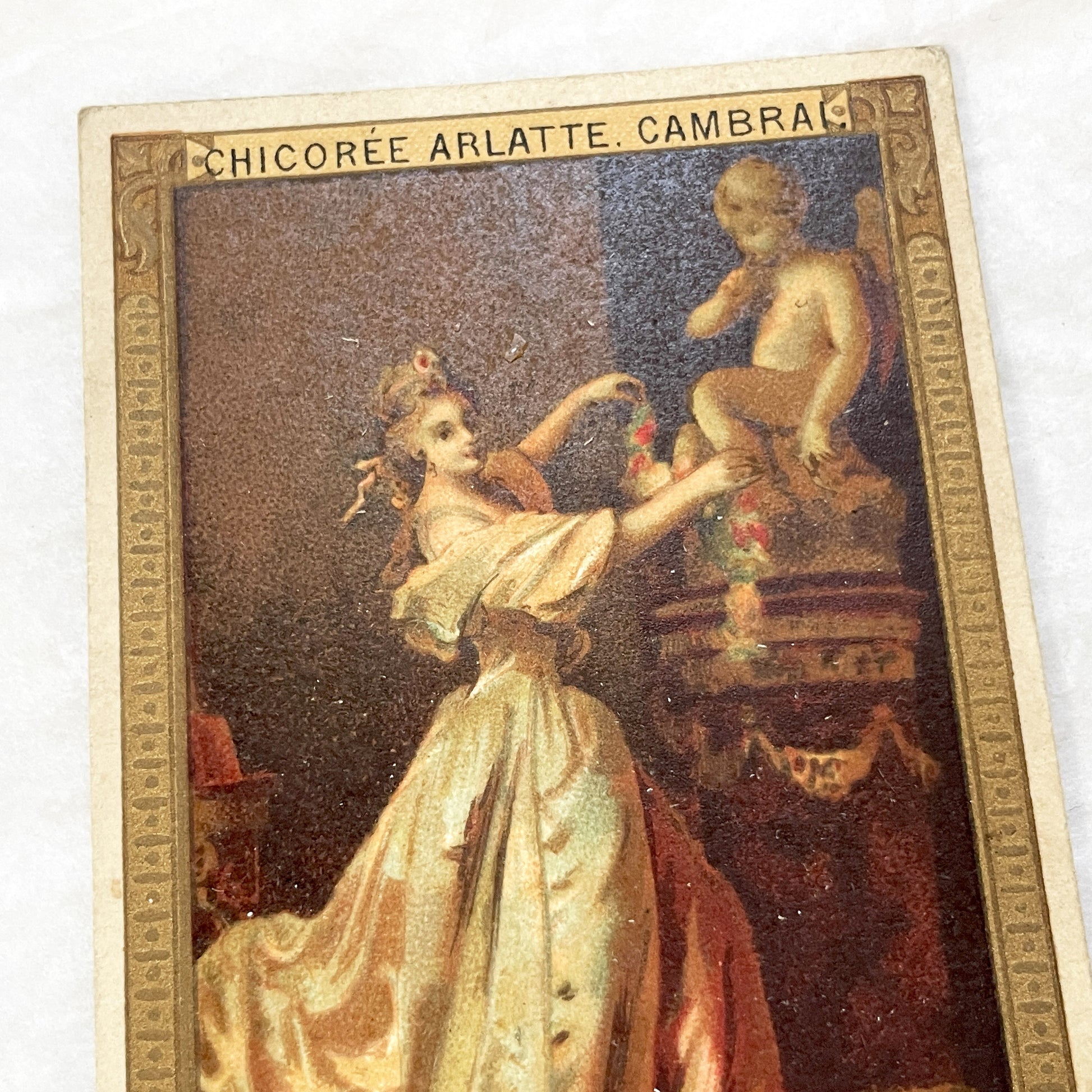 1900s - 3 Advertising Chromos - Vintage Art Prints - French Ephemera - Louvre Masterpieces - Historical Collectibles