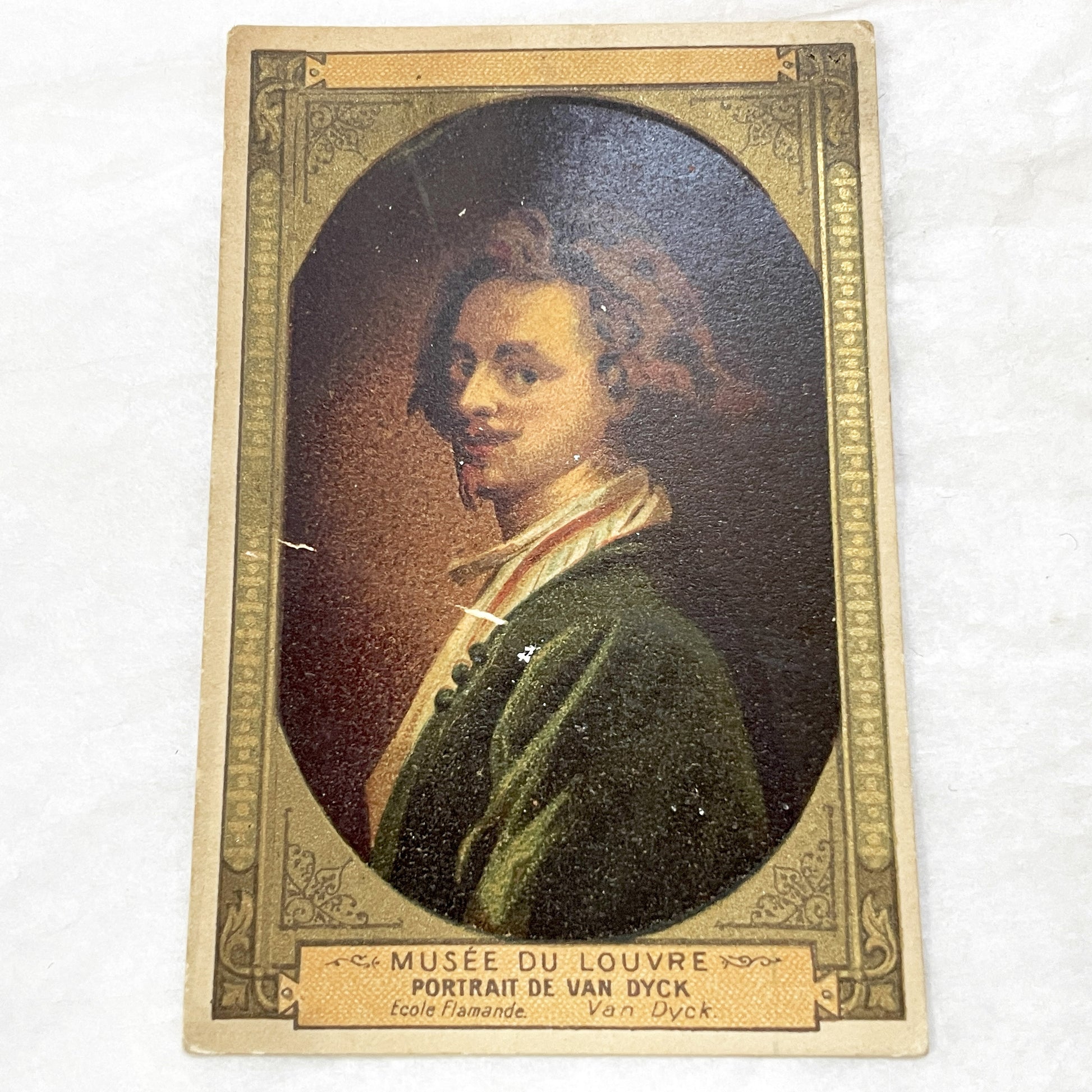 1900s - 3 Advertising Chromos - Vintage Art Prints - French Ephemera - Louvre Masterpieces - Historical Collectibles