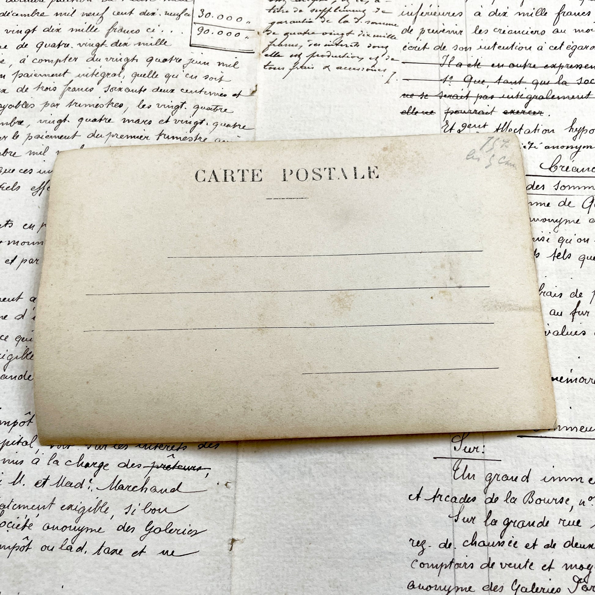 1900s - Antique French Postcard - Nun And Woman At Spinning Wheel - Religious Allegory - Vintage Sepia Photograph - Dramatic Scene