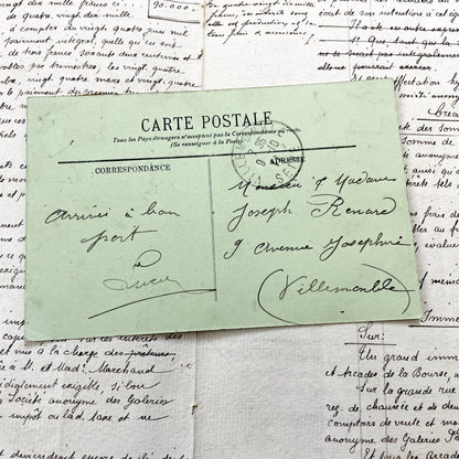 1910s - Vintage Lunéville Postcard - Historic Hôtel de Ville Square - French City View - Architectural Landmark Ephemera