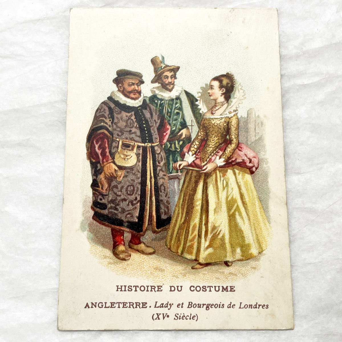 1900s - Vintage Costume Cards - Historical Fashion Illustrations - Cultural Dress - Collectible Ephemera - Educational Prints