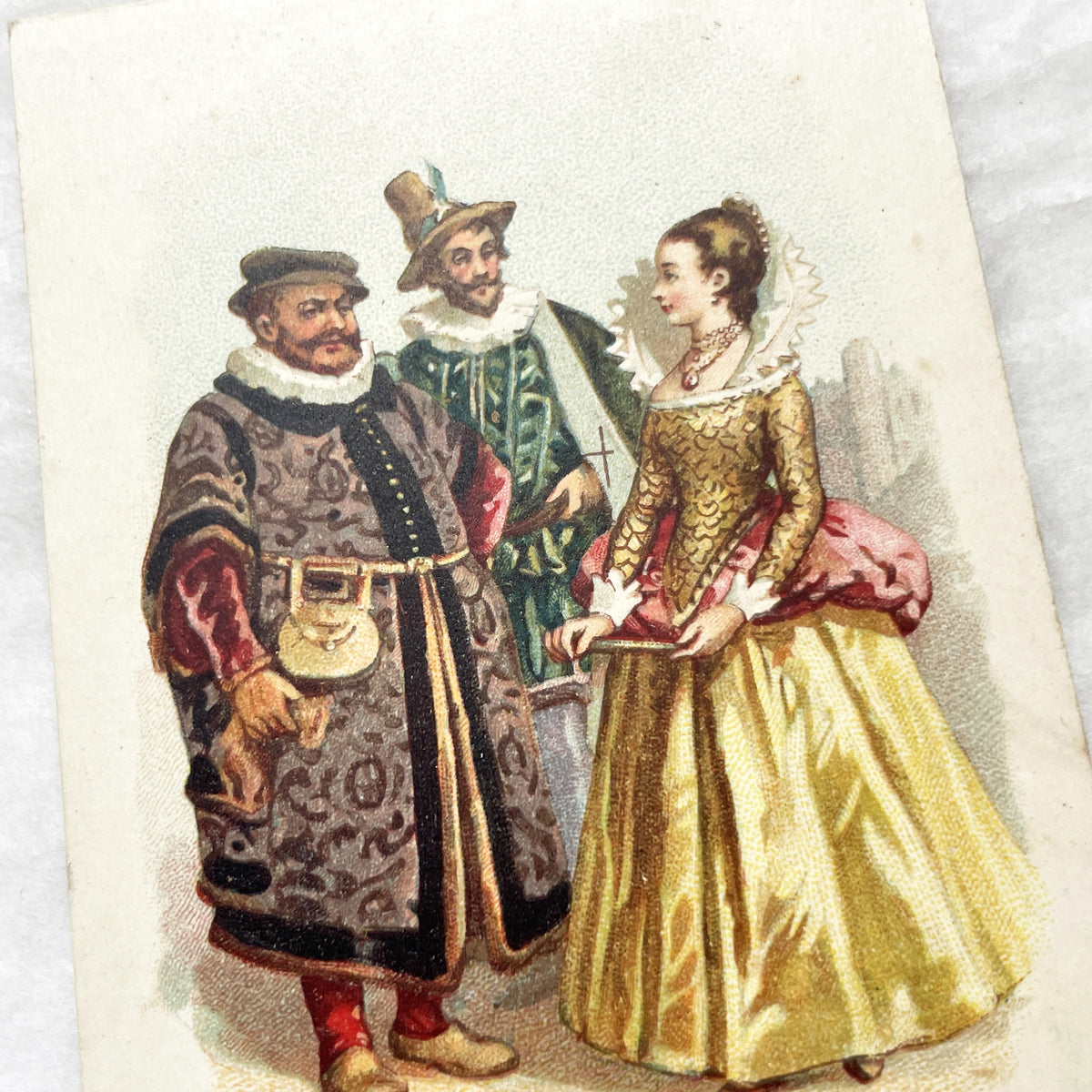 1900s - Vintage Costume Cards - Historical Fashion Illustrations - Cultural Dress - Collectible Ephemera - Educational Prints