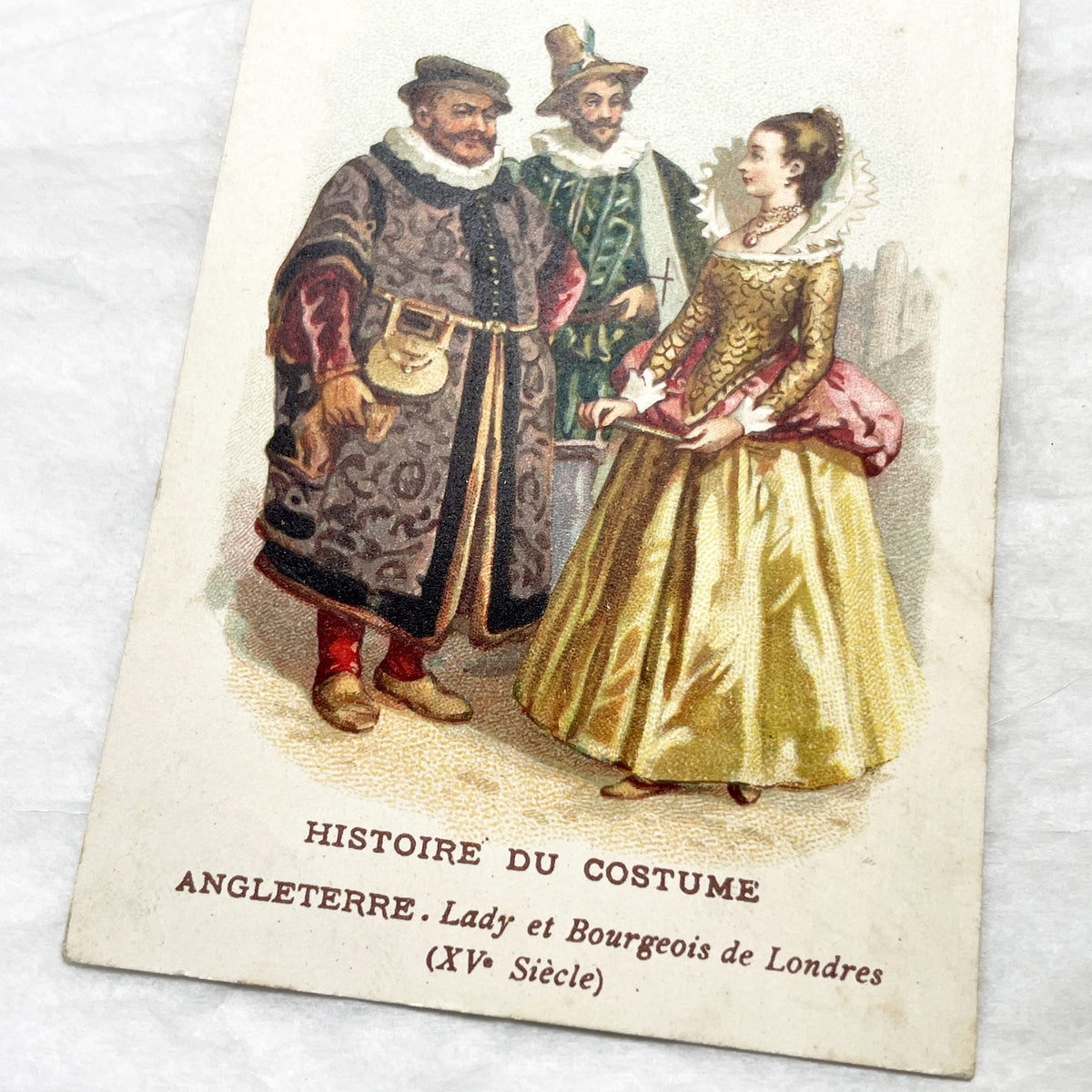 1900s - Vintage Costume Cards - Historical Fashion Illustrations - Cultural Dress - Collectible Ephemera - Educational Prints