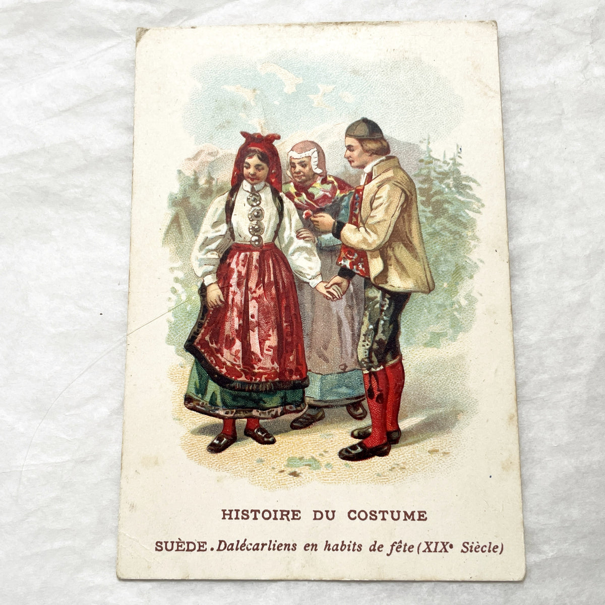 1900s - Vintage Costume Cards - Historical Fashion Illustrations - Cultural Dress - Collectible Ephemera - Educational Prints