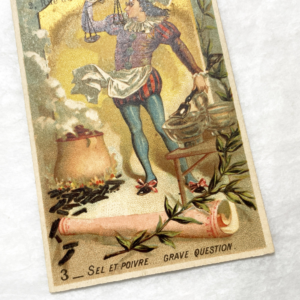 Late 19th - Vintage French Advertising Card - Au Phénix Shoe Manufacturer Auxerre - Historical Ephemera - Collectible Trade Card