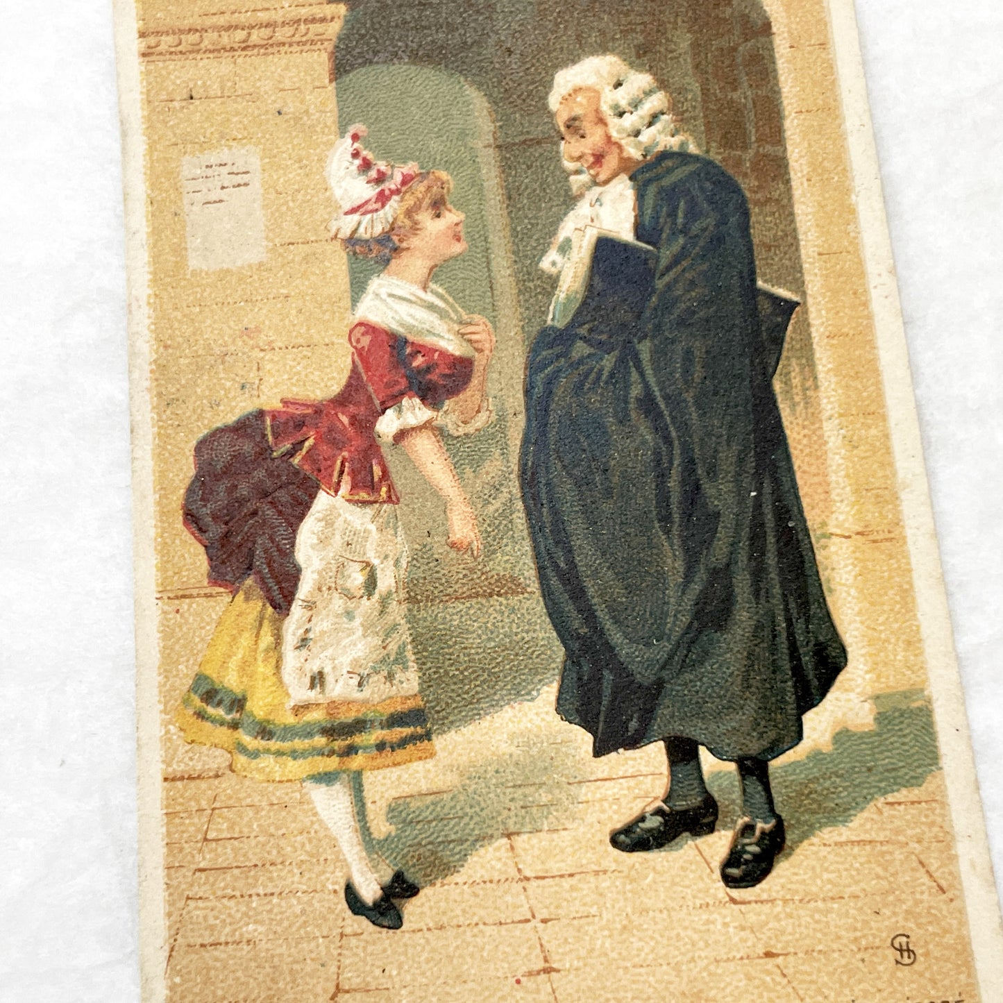 Late 19th - 3 French Ephemera Lot - Vintage Advertising Cards & Furniture Catalog Excerpts - H. Sicard Chromos - Maison Lazard Paris