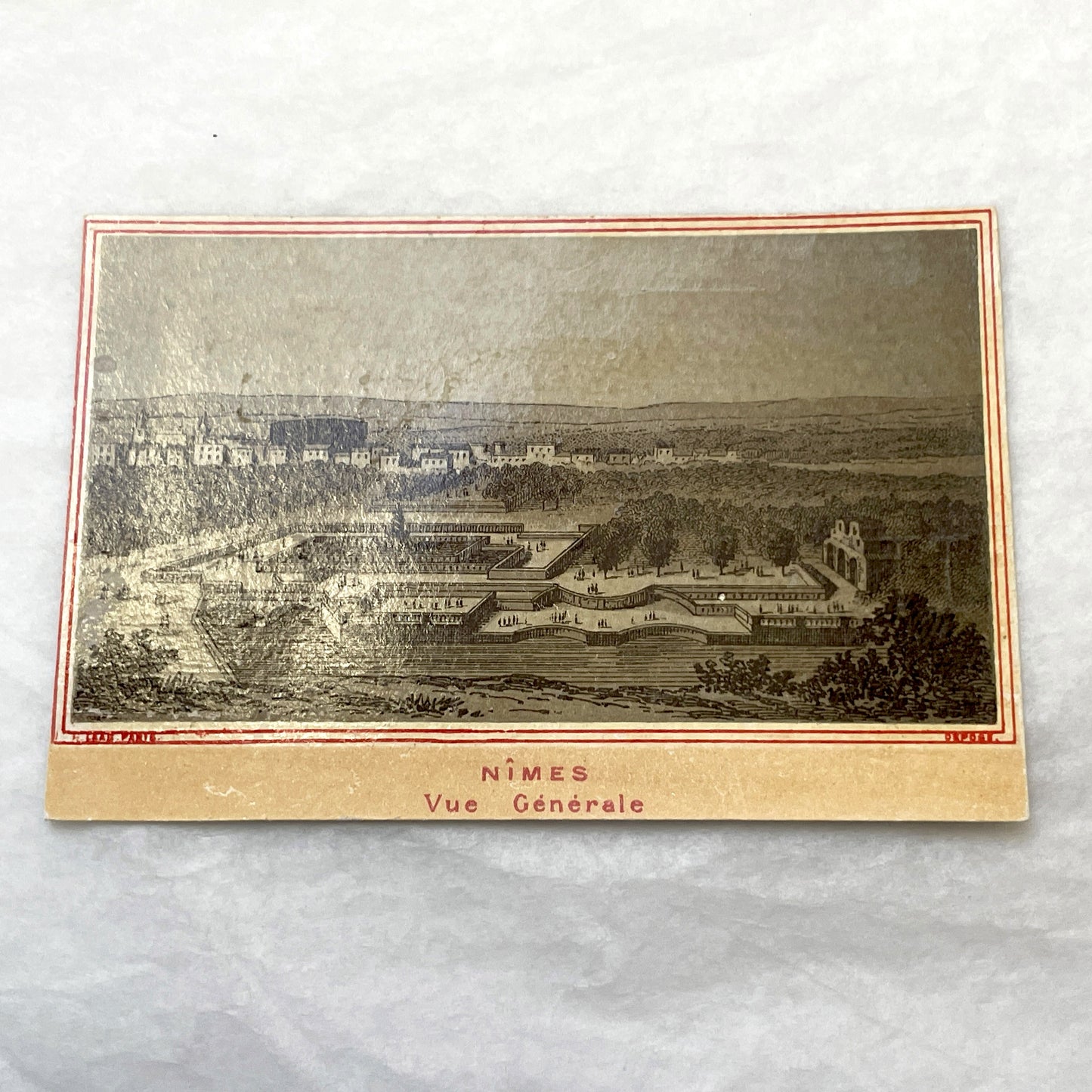 Late 19th - French Advertising Trade Cards - Nîmes Le Havre Épernay - Vintage Lithograph Ephemera for Scrapbooking and Junk Journals
