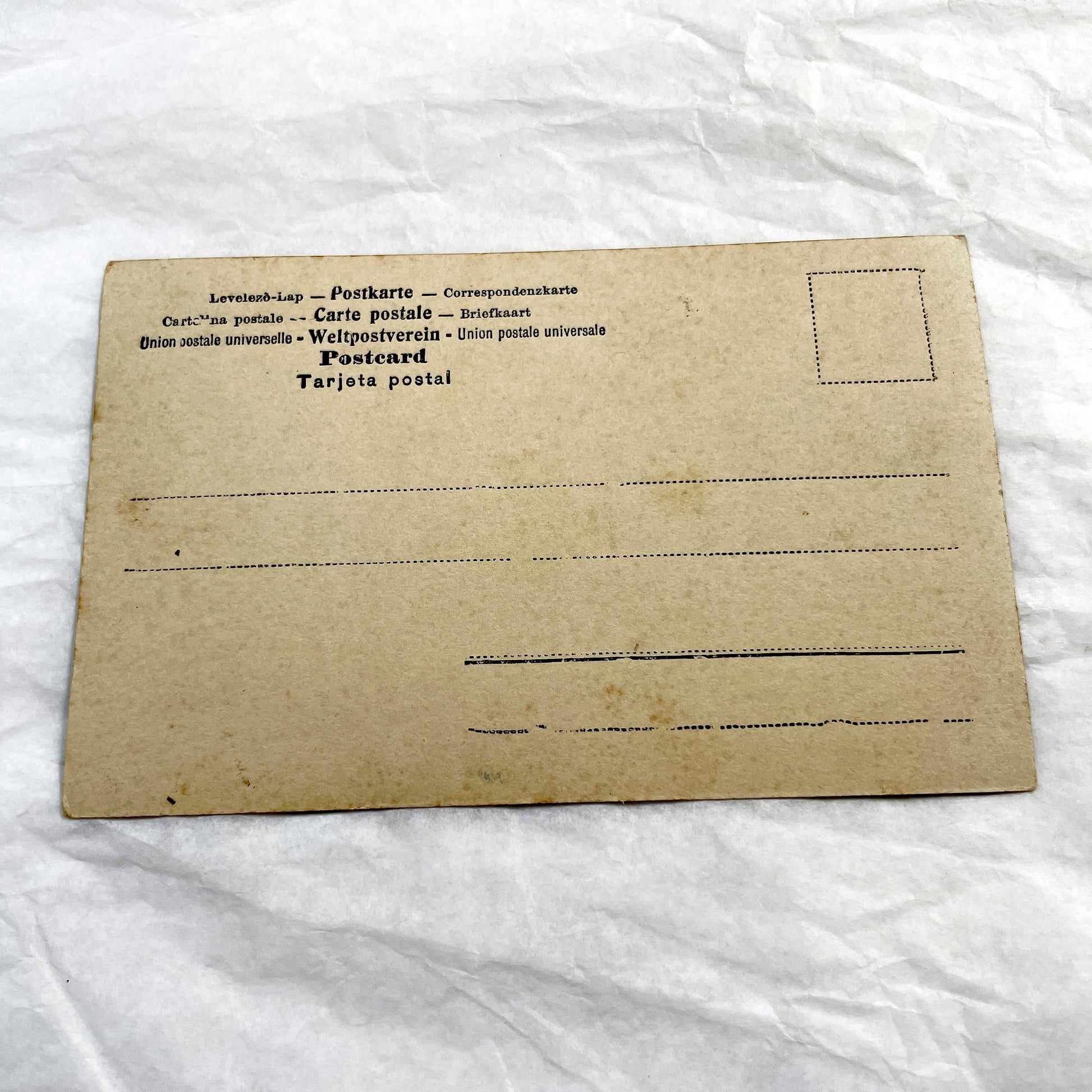 1900s - Art Nouveau Postcard - Elegant Woman Children Seesaw - Idyllic Pastoral Scene - Musterschutz Marked