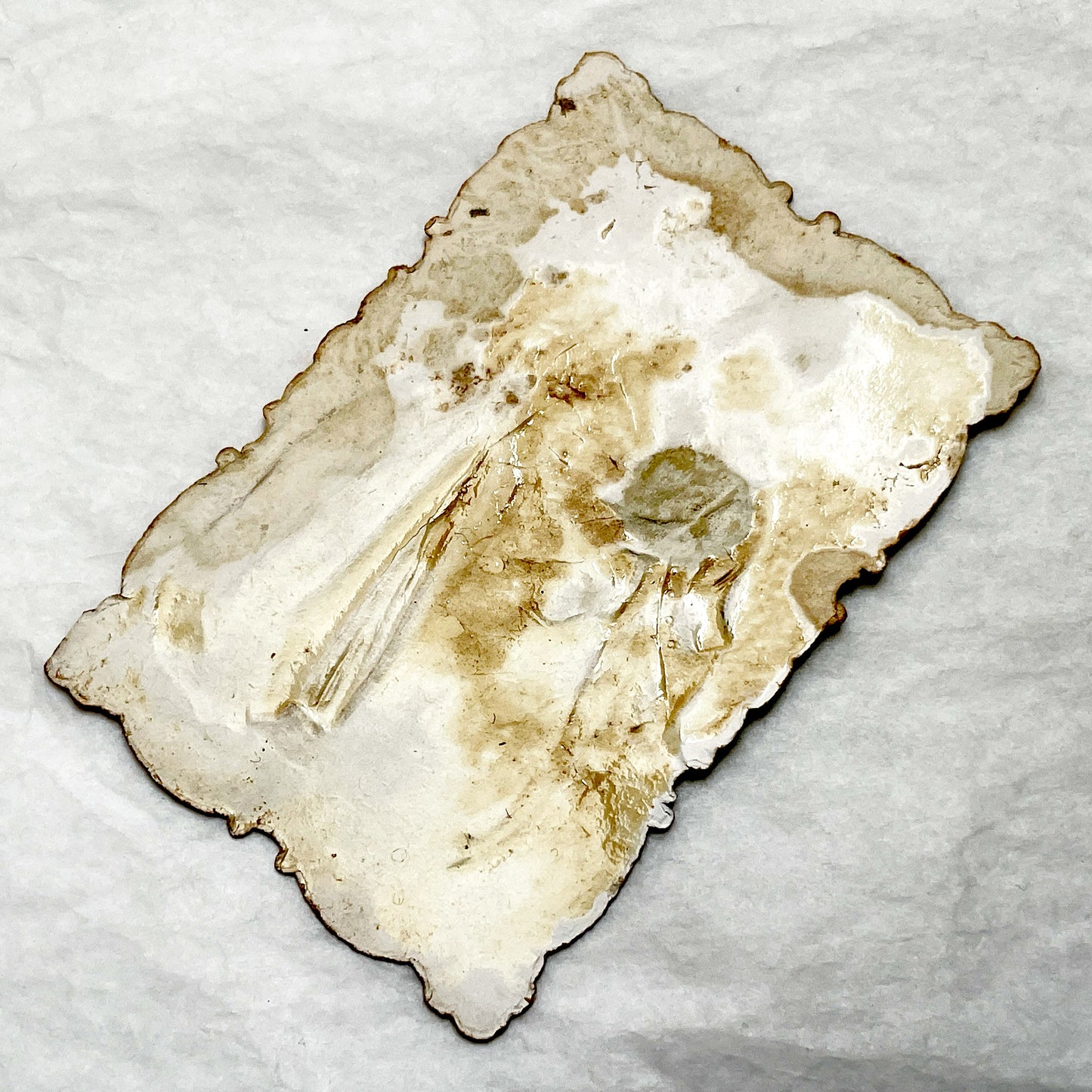 Late 19th - Historical French Nobility Chromo Print - Rococo Art - Romantic Courtship Scene - Man Offering Flowers - Louis XV Era