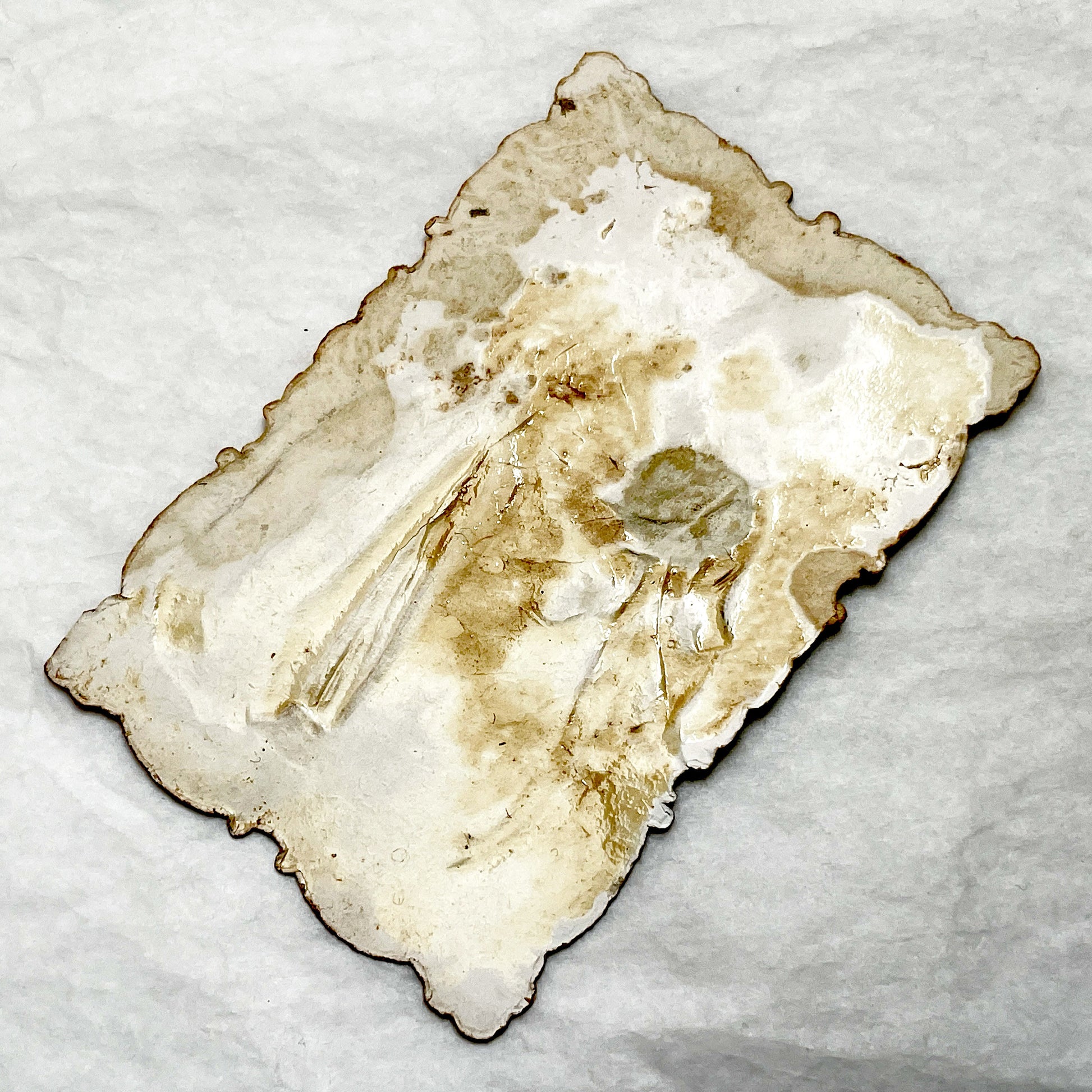 Late 19th - Historical French Nobility Chromo Print - Rococo Art - Romantic Courtship Scene - Man Offering Flowers - Louis XV Era