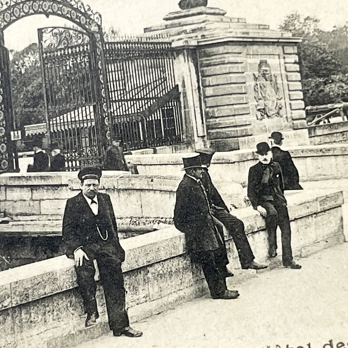 1900s - Vintage Postcard - Paris Hôtel des Invalides Main Entrance - Historic Remparts Cannons - Napoleonic French Landmark View