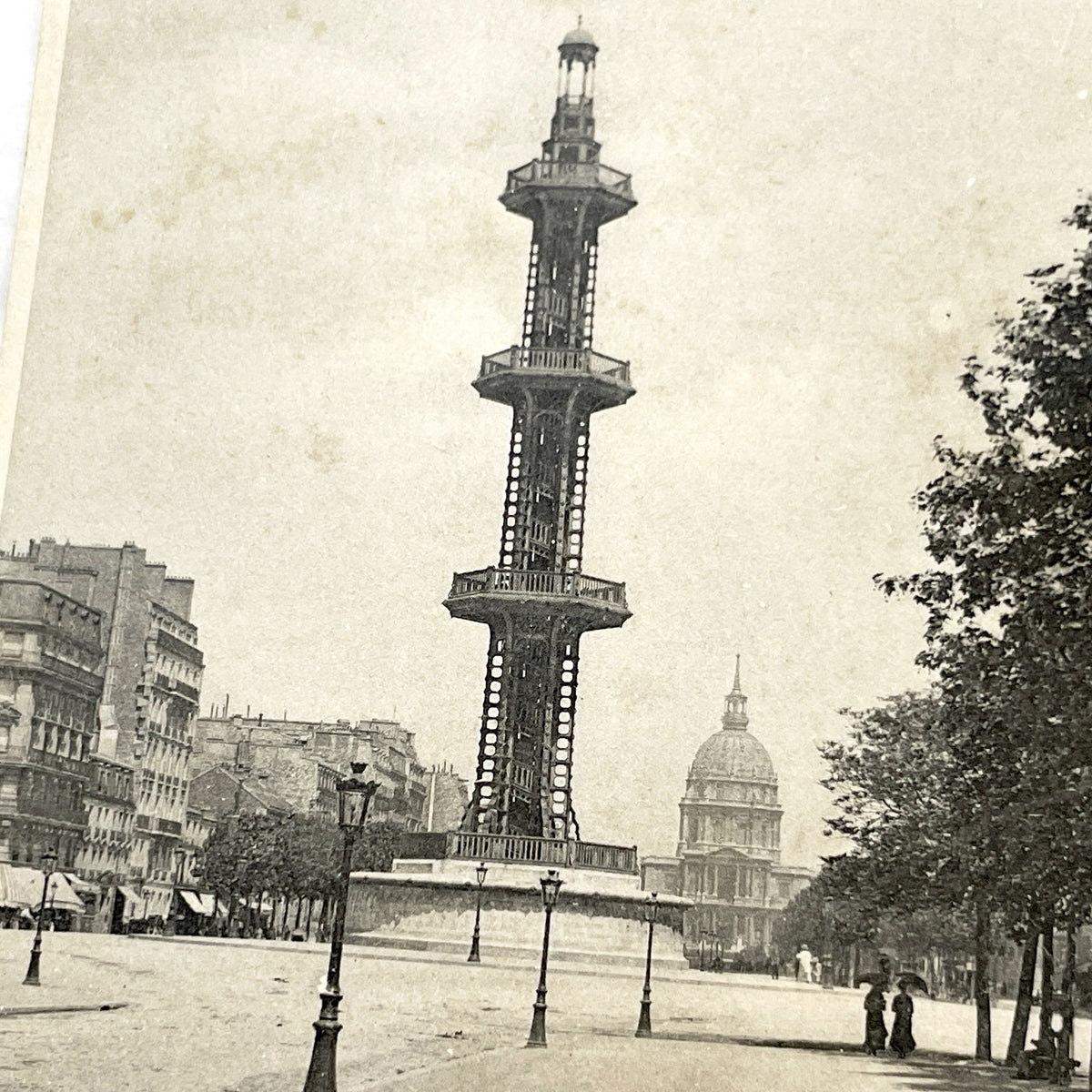 1900s - Vintage Parisian Postcard - Puits Artésien De Grenelle Landmark - Historic French Engineering Marvel - Early 20th Century Paris View