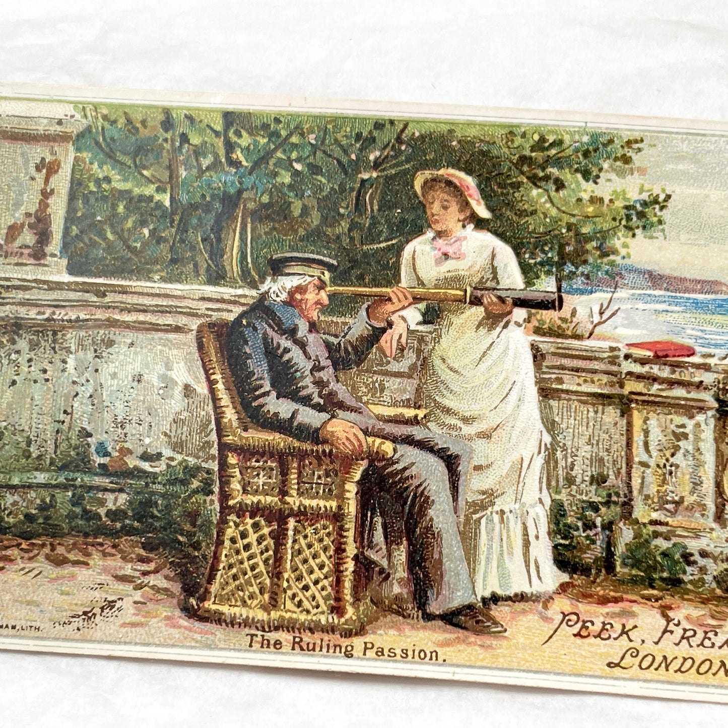 1900s - Antique Victorian Edwardian Trade Cards - Peek Frean and Co's London Biscuits - Original Chromolithograph Advertising Art Collectibl