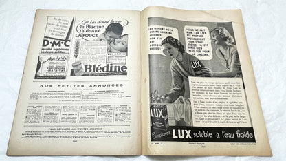 1930s - Mode Pratique Magazine - French Vintage Fashion Patterns - 1938 Women's Clothing & Lifestyle - Crafts