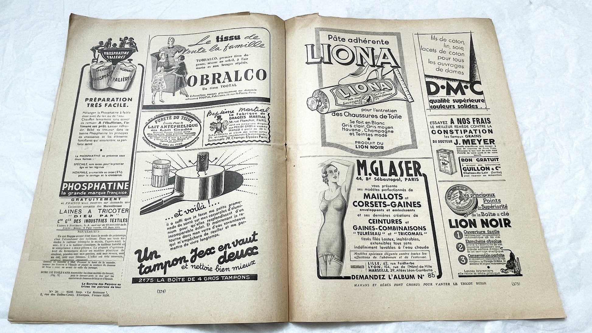 1930s - Vintage French Mode Pratique Fashion Magazine - Chanel Afternoon Dress - Sewing Patterns - Homemaking - Timeless Style & Elegance