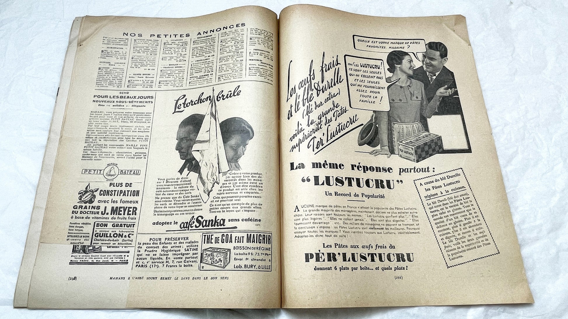 1930s - Vintage French Fashion Magazine - Mode Pratique - Spring Fashions - Retro Style - Clothing Patterns - Women's Wear - 1936 Issue