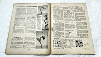 1930s - Mode Pratique French Fashion Magazine - Vintage Sewing Patterns - Embroidery Designs - Advertising - French Vintage Magazine