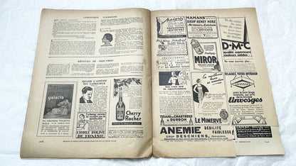 1930s - French Fashion Magazine - Vintage Mode Pratique Publication - Evening Gown - Historical Style Guide & Craft Inspiration