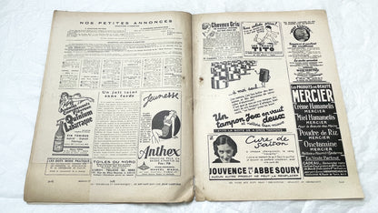 1930s - French Fashion Magazine - Vintage Mode Pratique Publication - Evening Gown - Historical Style Guide & Craft Inspiration