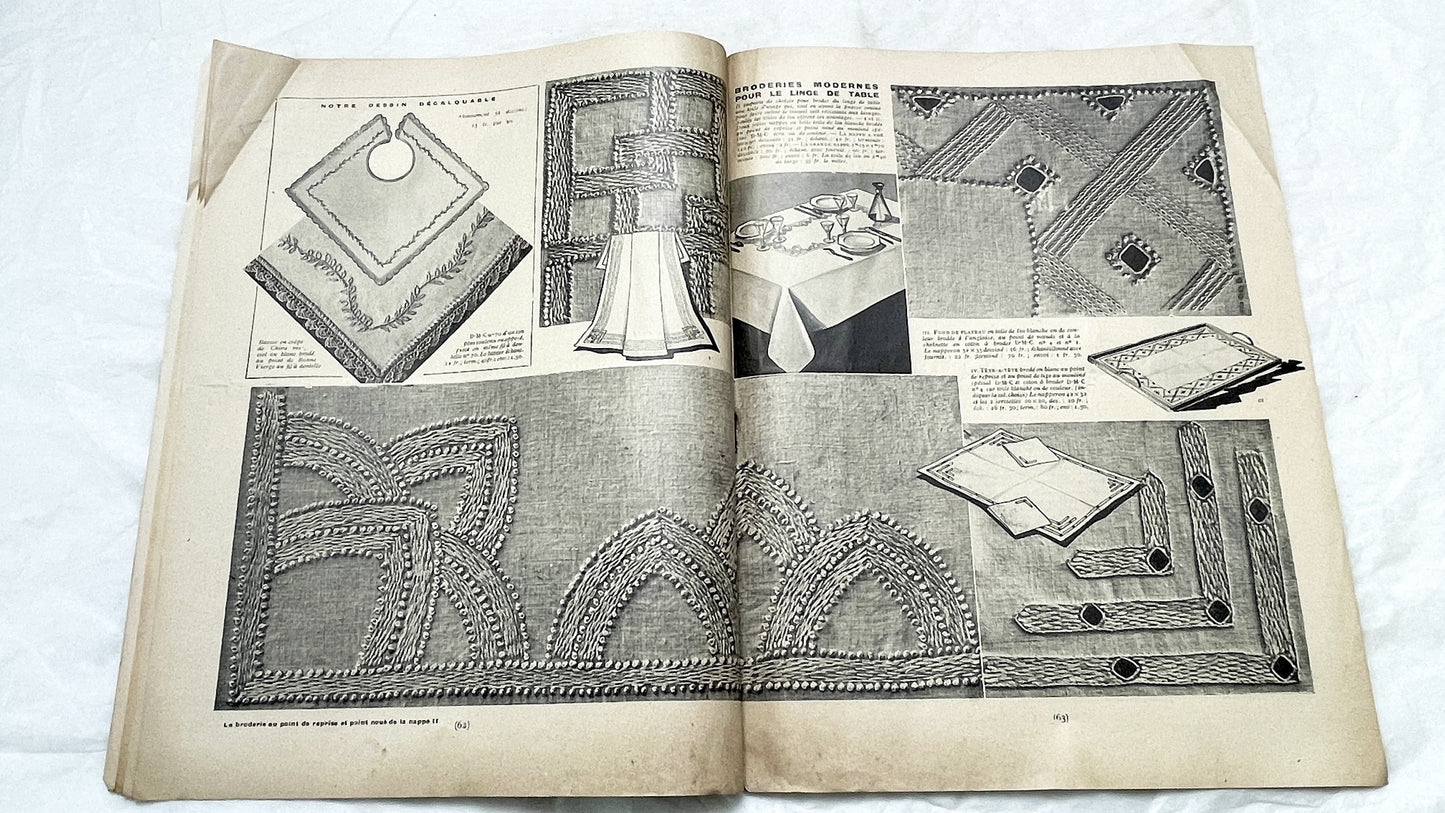 1930s - Mode Pratique French Fashion Magazine - Vintage 1930s - Elegant Dress Patterns - Lifestyle - Retro Ads - Collectible Ephemera