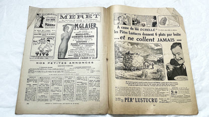 1930s - Mode Pratique French Fashion Magazine - Vintage 1930s - Elegant Dress Patterns - Lifestyle - Retro Ads - Collectible Ephemera
