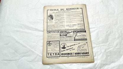 1930s - Vintage French Fashion Magazine - Mode Pratique - Original Period Style - Sewing Patterns - Classic Elegance - Collectible