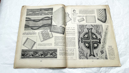 1930s - French Fashion Magazine Mode Pratique - Vintage Women's Style, Sewing Patterns & Daily Life - Historical Advertising Ephemera