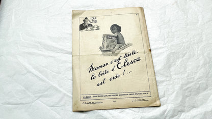 1930s - Vintage French Fashion Magazine - Mode Pratique - Elegant Womens Apparel - Home Crafts - Lifestyle Advice - Parisian Life