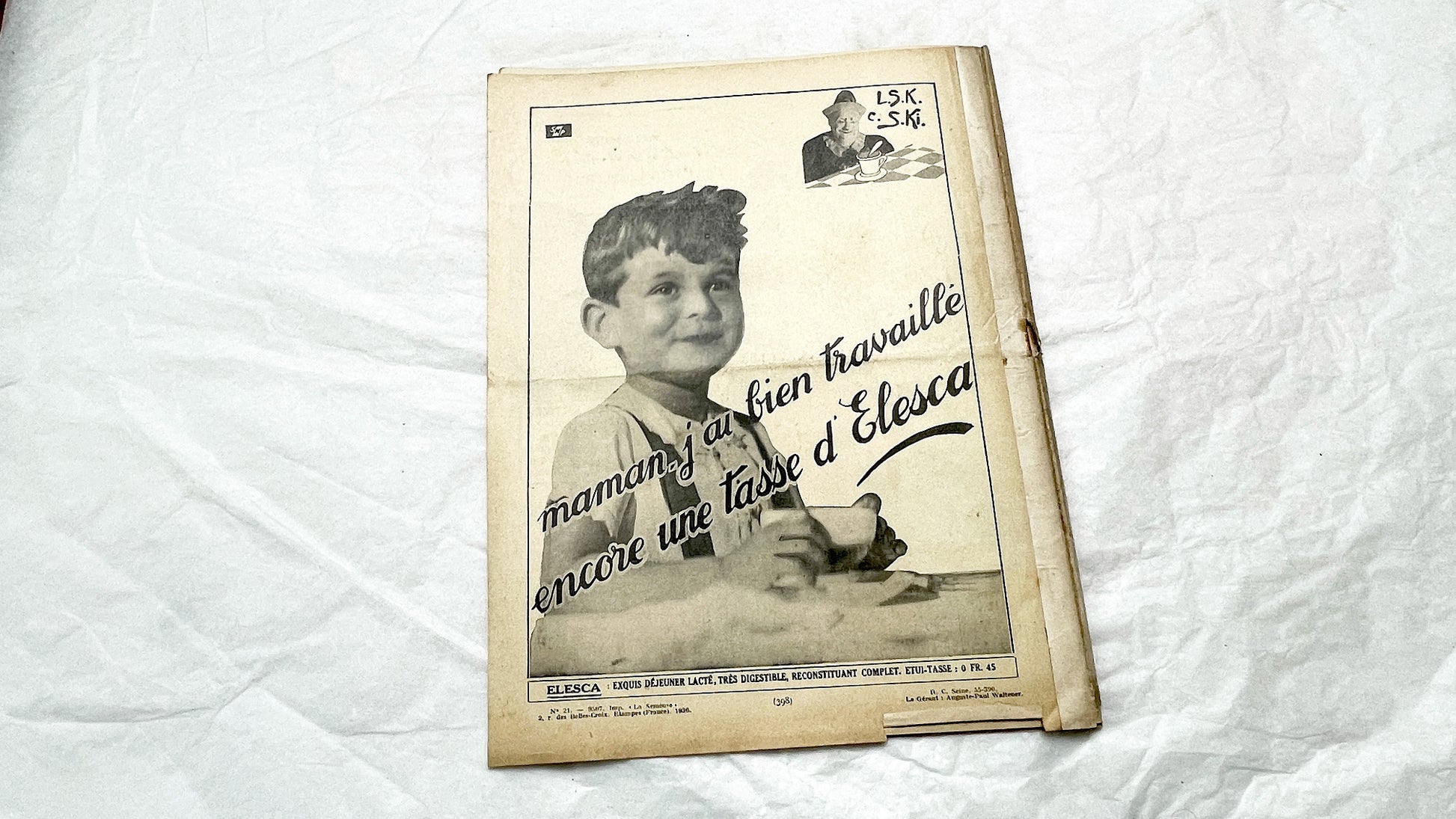 1930s - Vintage French Fashion Magazine - Mode Pratique - Dress Patterns - Hat Styles - Advertising - Retro Style - Collectible Ephemera