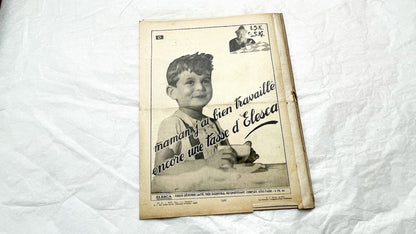 1930s - Vintage French Fashion Magazine - Mode Pratique - Dress Patterns - Hat Styles - Advertising - Retro Style - Collectible Ephemera