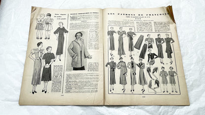 1930s - French Fashion Magazine - Mode Pratique Françoise - Special Winter Models Issue - Vintage Elegant Style - Tailoring & Sewing