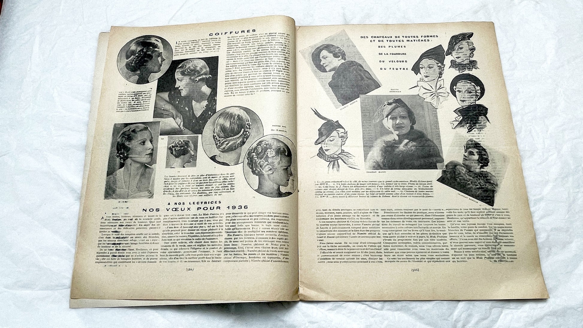 1930s - French Vintage Mode Pratique Magazine - Special Beauty Health Issue - Women's Fashion - Lifestyle - Historical Ephemera