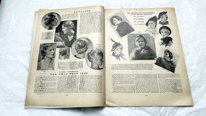 1930s - French Vintage Mode Pratique Magazine - Special Beauty Health Issue - Women's Fashion - Lifestyle - Historical Ephemera