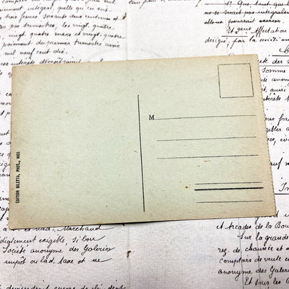 1910s - Monte Carlo Vintage Postcard - Iconic French Riviera Coastal Landscape - Historic Architecture View From The Sea