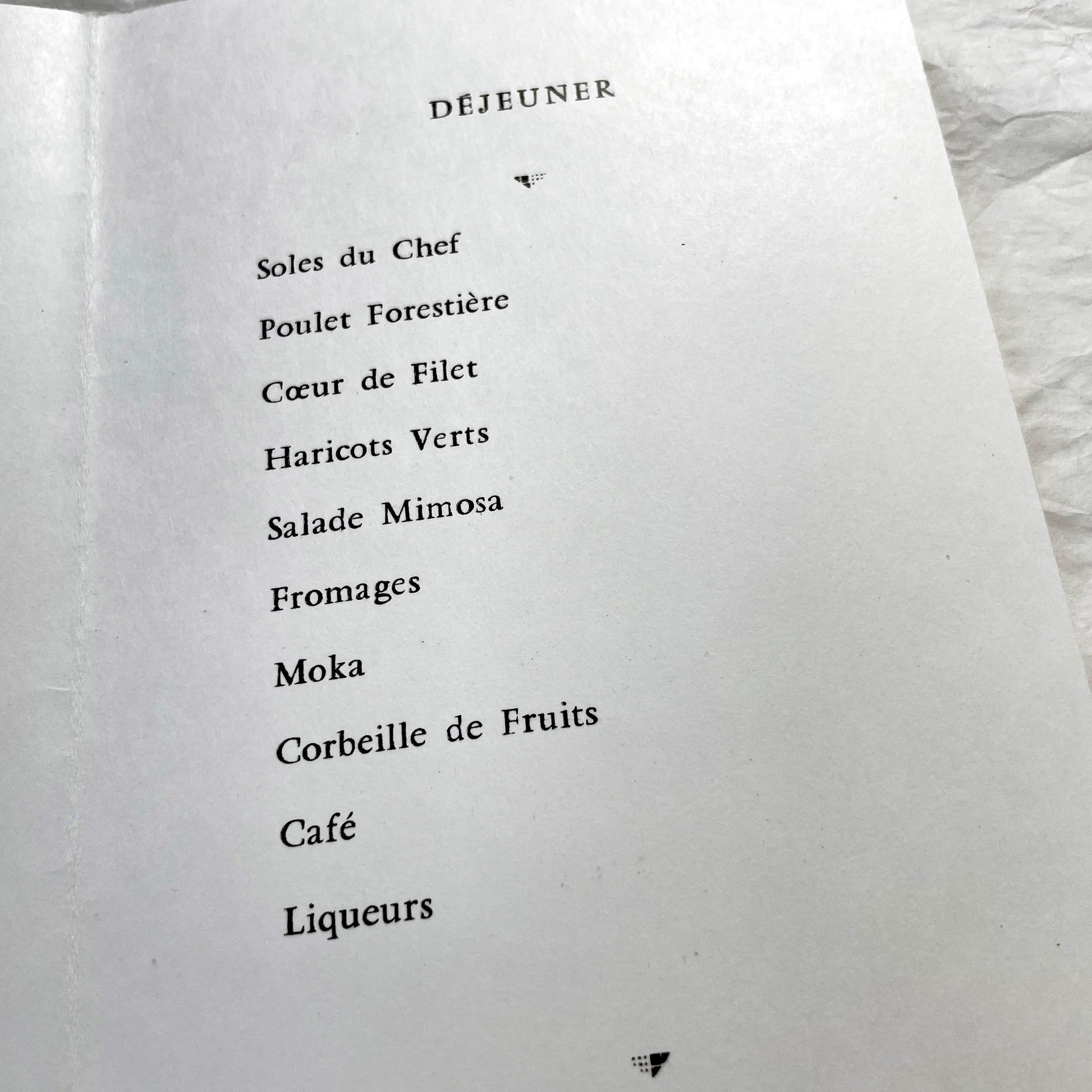 1960s - Two Vintage French First Communion Menus - 1961 Jean-Paul Jean-Pierre & 1962 Marie-Claude - Elegant Mid-Century Dining Ephemera