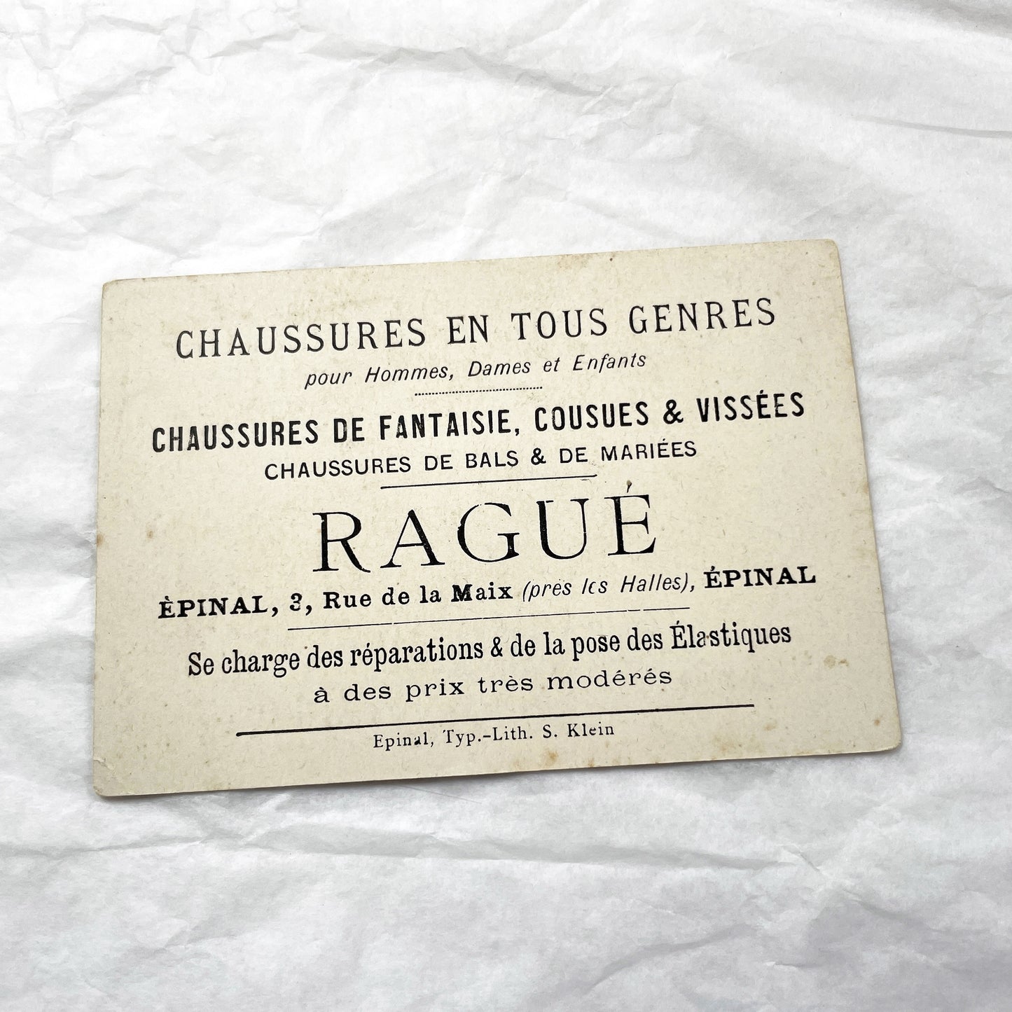 Late 19th - French Military Uniforms Chromo Advertising Card - Casiez & Bourgeois Chicory - Intendance Remonte Antique Ephemera