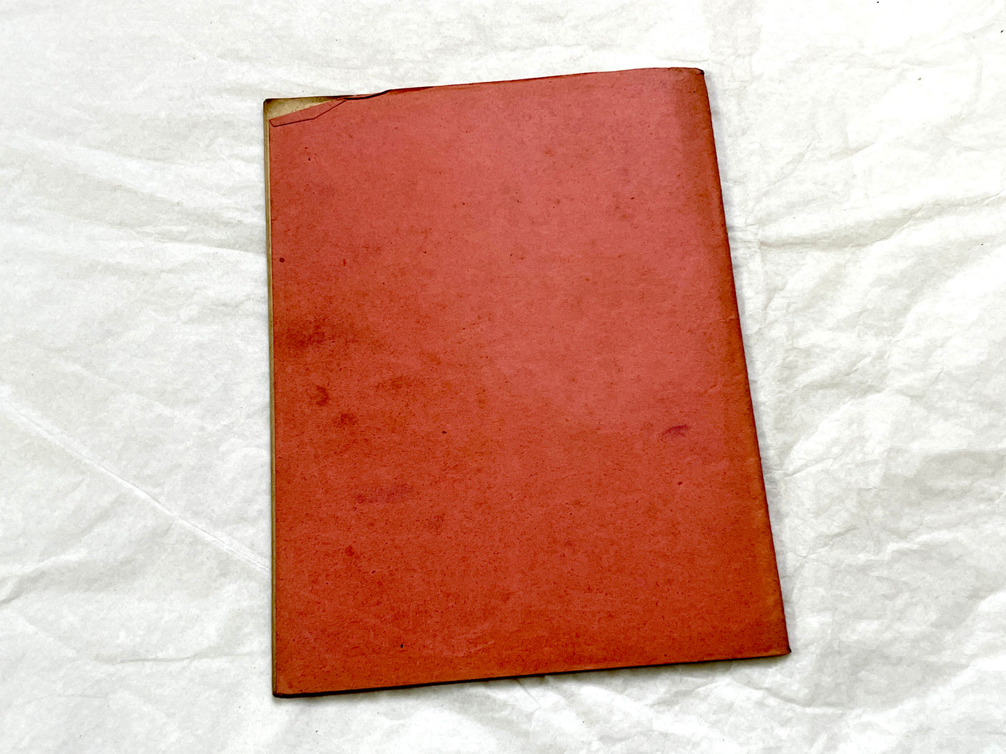 1920s - French Schoolgirl's Antique Class Notebook - Handwritten Lessons & Maps - Vintage Educational Ephemera Manuscript Journal