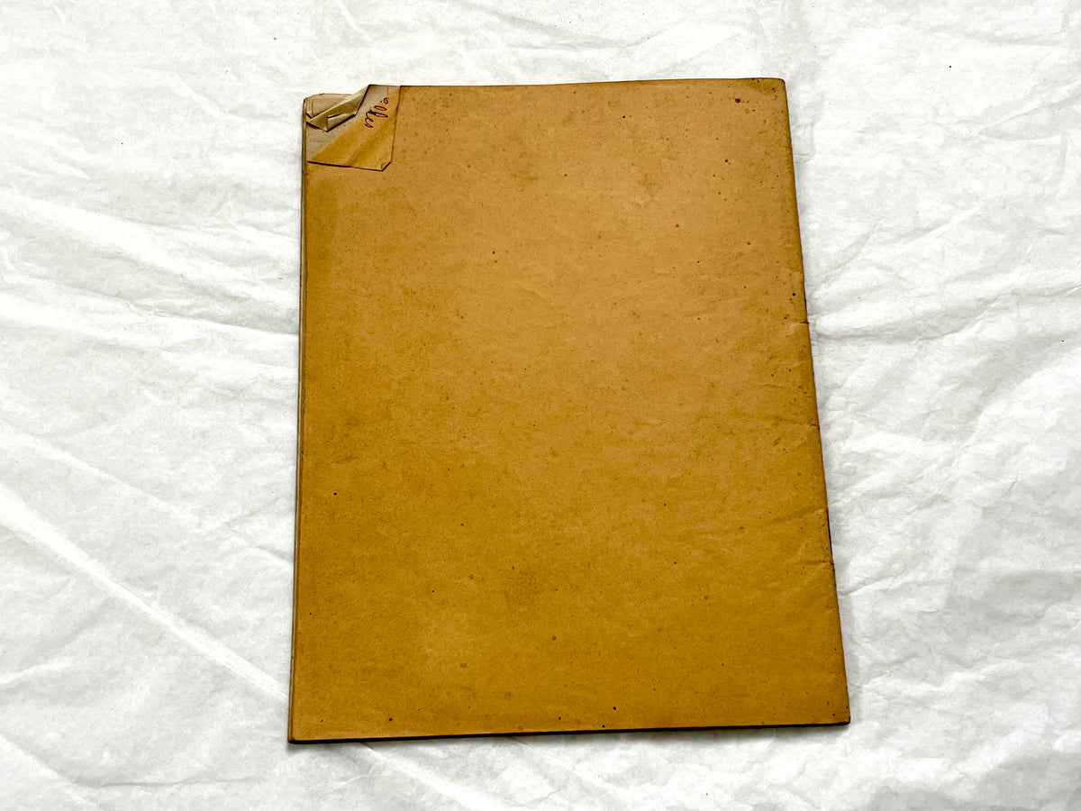 1920s - French School Notebook - Student's Cahier de Classe - Young Girl's Lessons - All Pages Photographed