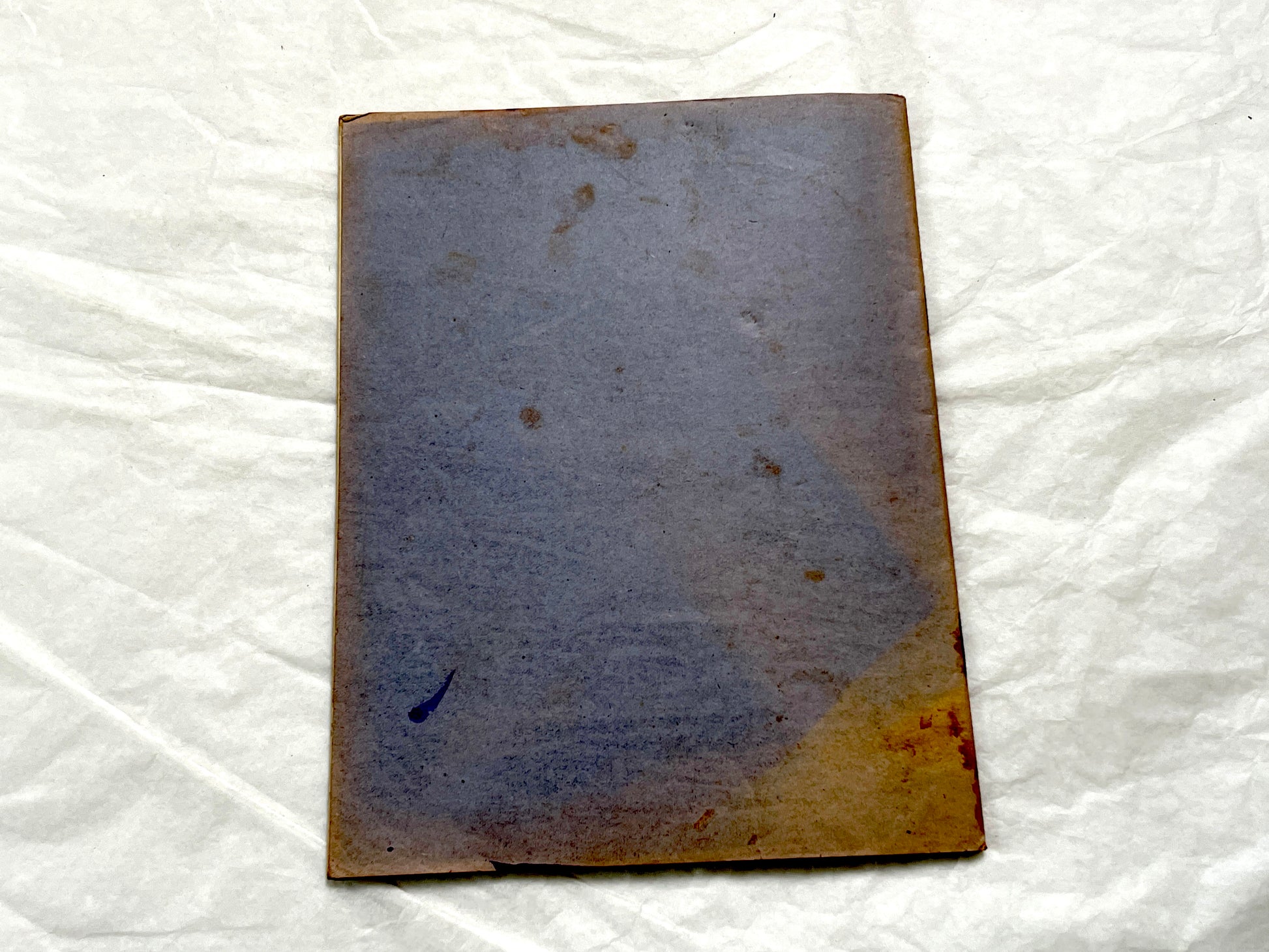 1920s - French Schoolgirl's Notebook - Vintage French Manuscript - Primary Education Ephemera - Daily Life Document