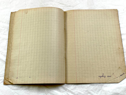 1920s - French School Notebook - Young Girl's Lessons on Morals and Civic Duty From 1926 France - All Pages Photographed
