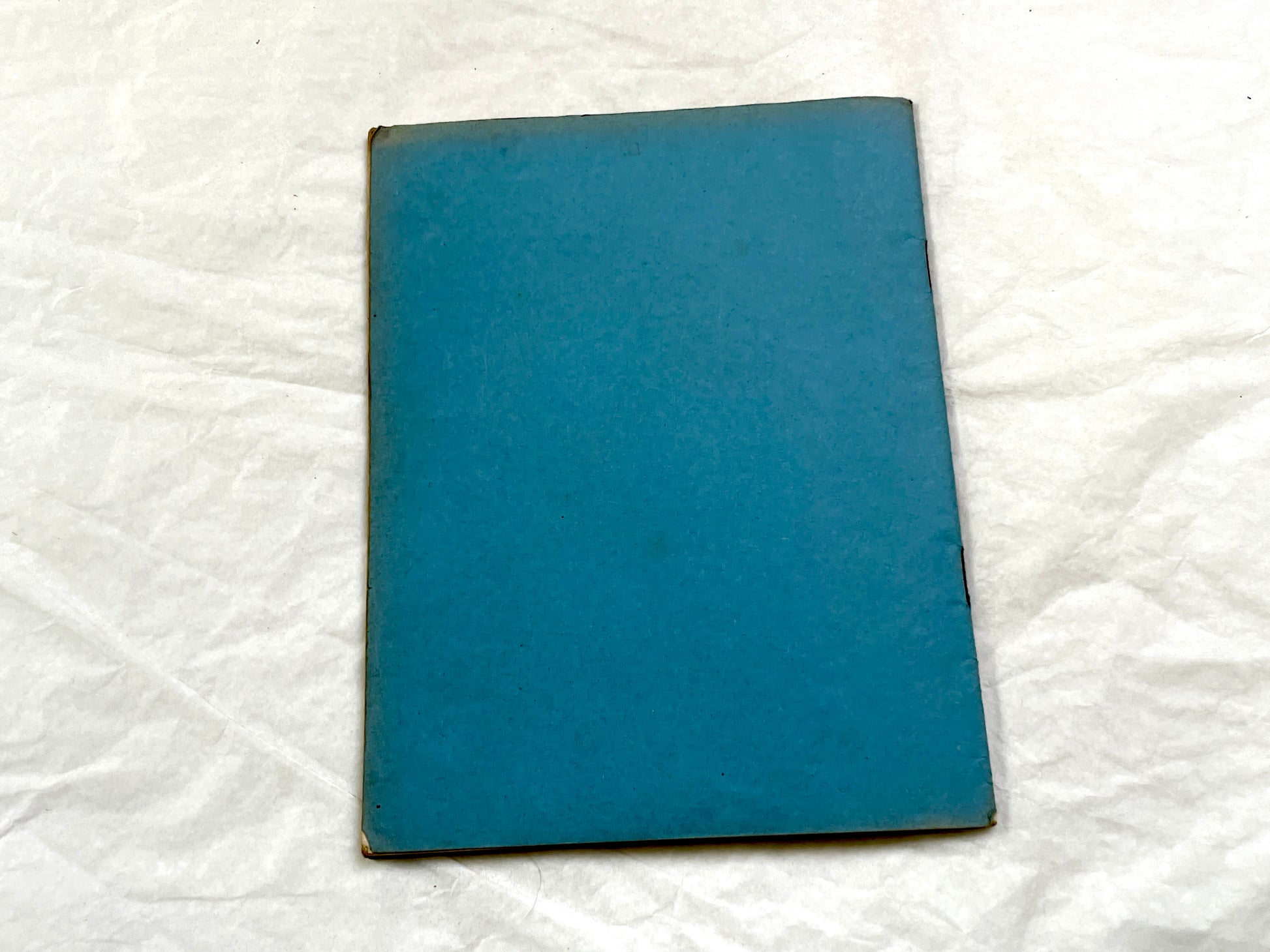 1920s - French School Notebook - Student Morale Class Homework - Vintage French Education - Handwritten Manuscript