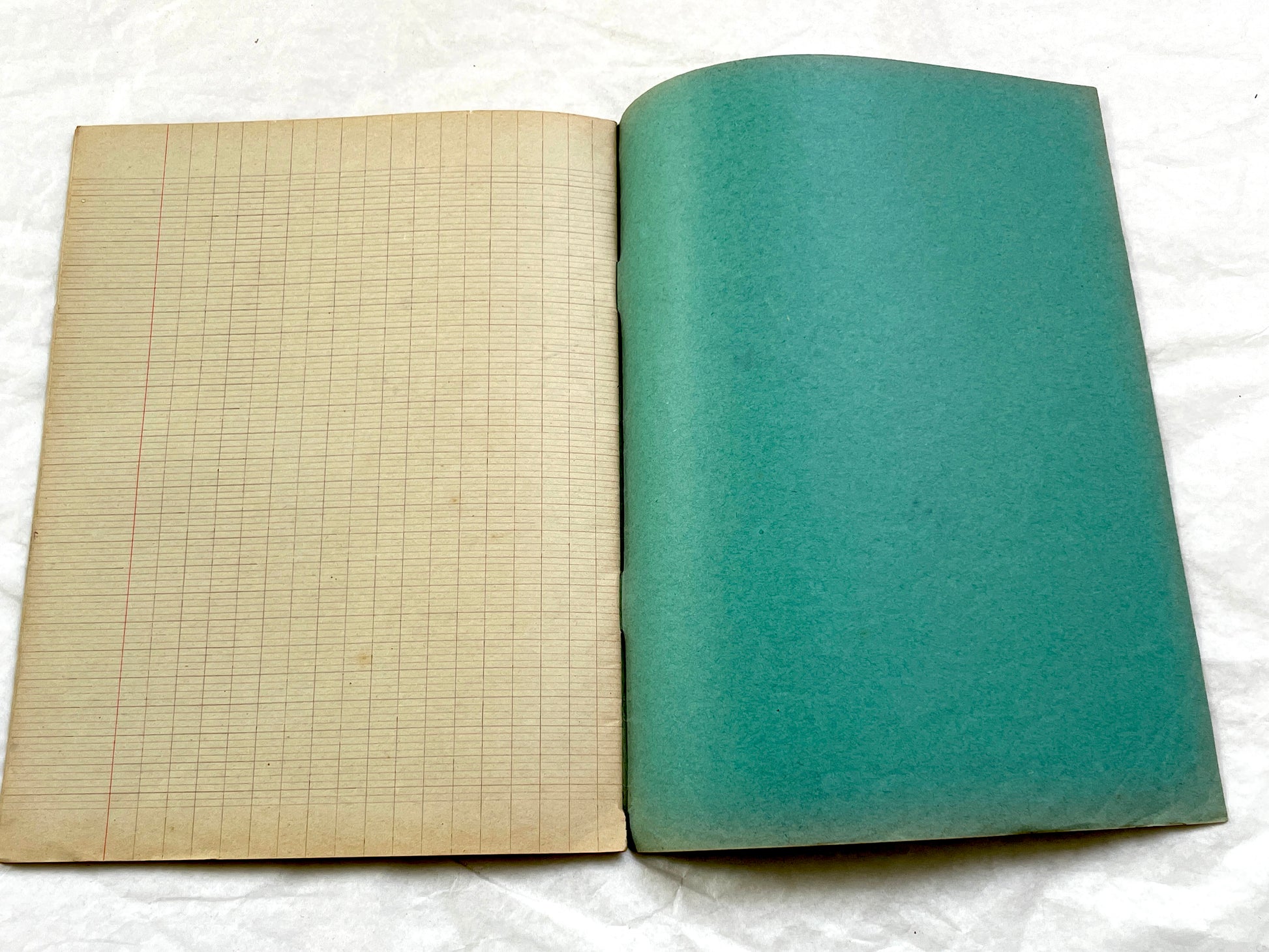 1920s - French School Notebook - Young Girl's Beautiful Handwriting - Vintage Educational Ephemera - French Classroom Memories
